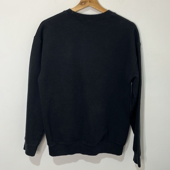 Gildan Heavy Blend Black Crewneck Sweatshirt Silver Dollar City Christmas Size M - Picture 4 of 11
